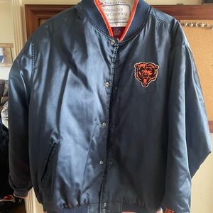 Classic Vintage NFL Chicago BEARS Sports Jacket (Size XL)